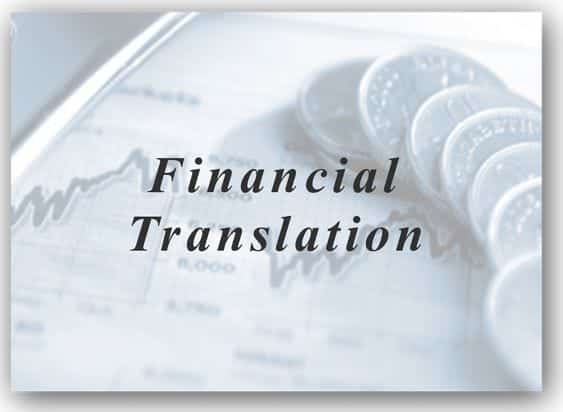 Financial Translation Services Pattaya